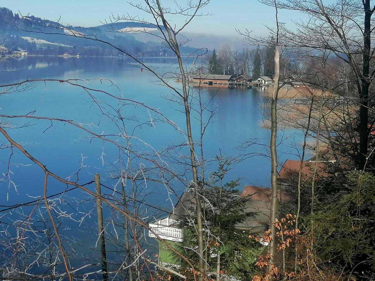 Wunderschoene Ferienwohnung Mit Seeblick Zell am Moos Esterno foto
